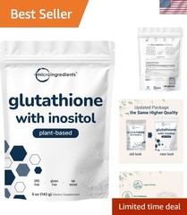 Antioxidant-Rich Glutathione Powder with Inositol, 5 Oz – 9 Formula