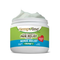 UltraStrength Nerve Relief Cream w/100% Pure Hemp Oil, AS SEEN ON TV, Relieve…