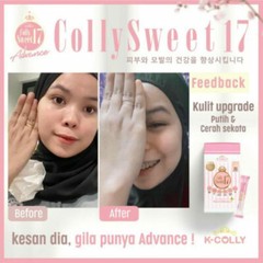 K COLLY SWEET17 Korean Nano Collagen Advance Triple Whitening 20’s FREE BOOSTER