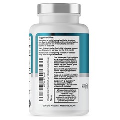 Oral Probiotics Chewable Tablets BLIS K12 M18 60ct Bad Breath