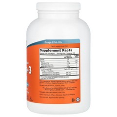 2 X NOW Foods, Omega-3 Fish Oil, 1,000 mg, 500 Softgels