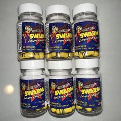 SWARM Extreme Energizer Weight Loss 20 ct Lot of 10 X= ( 200 Capsules)