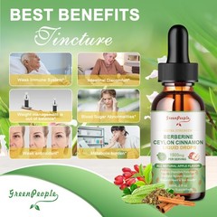 Berberine 1500mg High Abosorption For Blood Sugar Immune 2 Months Supply