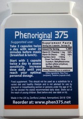 180 ORIGINAL EURO 375 PHEN diet pills SLIMMING, WEIGHT LOSS Appetite Suppressant