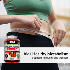 Slimming Apple Cider Vinegar Gummies, Weight Loss & Appetite Suppressant 60ct