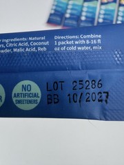10 Ct NEW Nello Super Calming Drink Mix Raspberry Lemonade & Strawberries Cream