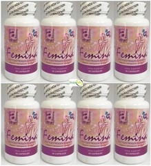 8 Femina Phytoestrogen Formula – Herbal Menopause Support Supplement 480 Caps