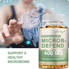 Microb-Defend 400mg – for Intestinal Health – with Thyme, Clove & Oregano Oils