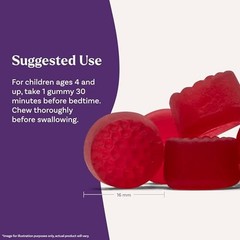 Natrol Kids Melatonin Gummies 1mg Raspberry 140 Count