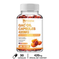 Gac oil 420mg – Beta Carotene, Lycopene, Alpha Tocopherol, DHA – Vision Health