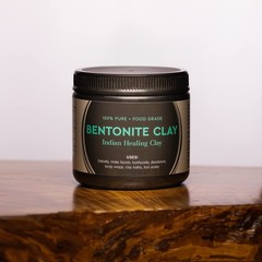 Food Grade Sodium Bentonite Clay – Powder – 1 Pound