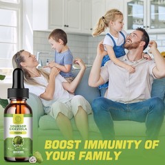 Soursop Graviola Liquid Drops Vegan & Gluten-Free Immune Cell Support 2-6oz