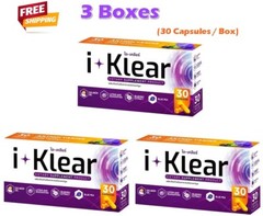 3X I KLEAR Dietary Supplement Iklear Nourish Eyes 30 Capsules