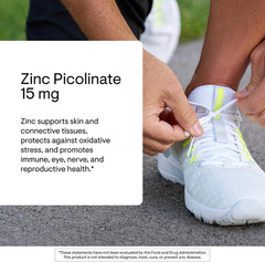 Thorne Zinc Picolinate 15Mg – Highly Absorbable Zinc Supplement – Supp