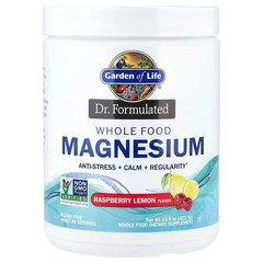 2 X Garden of Life, Dr. Formulated, Whole Food Magnesium, Raspberry Lemon, 14.9