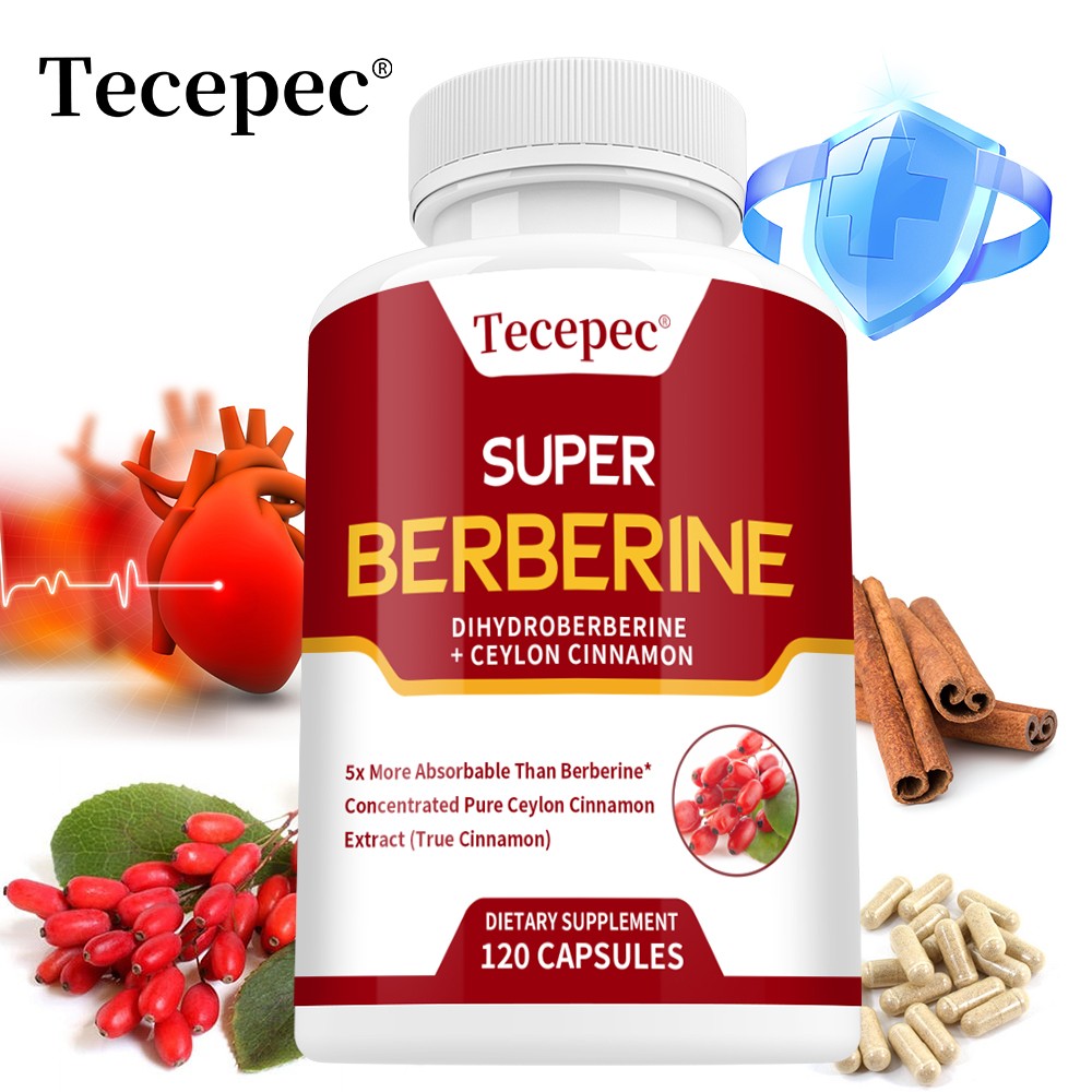 Dihydroberberin Capsule for Healthy Glucose Levels,Gut & Immune Function 120Caps