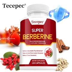 Dihydroberberin Capsule for Healthy Glucose Levels,Gut & Immune Function 120Caps