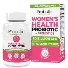 Probulin Womens Probiotic – Vaginal UT Gut & Immune Health with Lactobacillus…