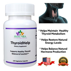 HIPOTHYROID SUPPLEMENT, 120 capsules, Vitamins, Extracts, Minerals, Amino Acids.
