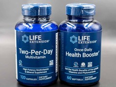 Life Extension Two-Per-Day Multivitamin and Once-Daily Health Booster Bundle