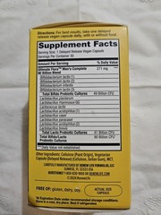 ReNew Life Ultimate Flora Men’s Care Probiotic 90 Billion Capsules – 30 Count