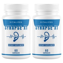 (2 Pack) Synapse XT Nootropic All Natural Brain Supplement SynapseXT 60 Capsules
