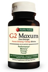 Healthy Habits G2 Maxum – Bottled – 60 Veg Capsules
