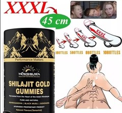 Premium Shilajit Gummies with Ashwagandha & Gokshura Focus Energy 60 Gummies