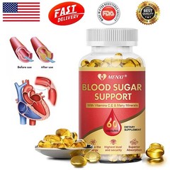 Blood Sugar Balance Supplement – Supports Healthy Blood Sugar Levels 60 Capsules
