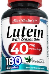 FITO MEDIC’S Lab | Lutein |180 Capsules |40 mg| 40mg | and…