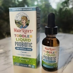 Toddler Liquid Probiotic Drops, Mary Ruths, Ages 1-3 Years, Unflavored, 30 ml