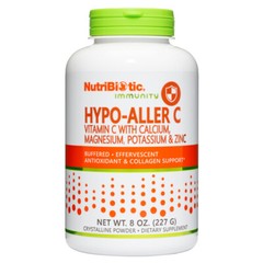 NutriBiotic Hypo-Aller C Vitamin C with Calcium, Magnesium, Potassium & Zinc