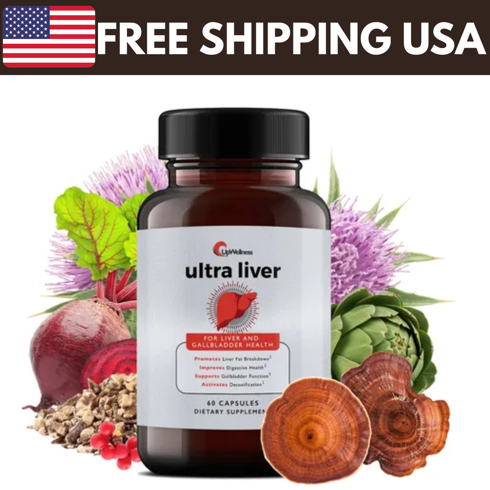 UpWellness Ultra Liver Supplement for Liver Health and Gallbladder Supporting