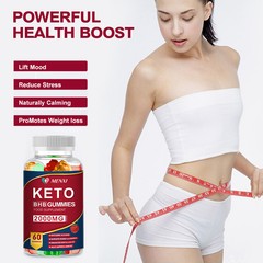 Advanced Night Time Fat Burner Supplement Ketone Weight Loss Keto BHB Gummies