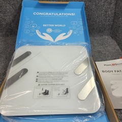 Pohl + Schmitt Switzerland Full Body Composition Smart Body Fat Scale FS 315 New