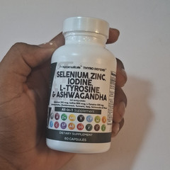 Clean Nutraceuticals Thyro Defend Thyroid Support Selenium Zinc Iodine 60 Caps
