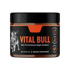 Vital Bull – organic Men’s Wellness & Vitality Formula- 60 Caps/bottle