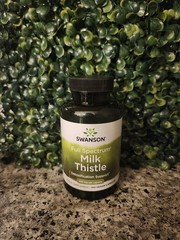 Swanson Premium Full Spectrum Milk Thistle Vitamin Capsule – SW966 (100 Count)