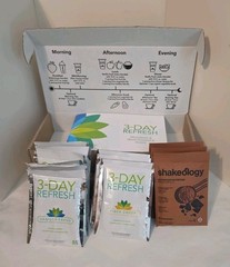 BODi 3-Day Refresh Wellness Retreat Cleanse Beachbody Shakeology Chocolate NEW