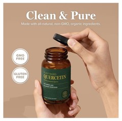 Global Healing Quercetin Supplement Plant-Based, 60-Count