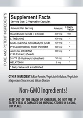 Calm Mind – SLEEP SUPPORT COMPLEX – Wellness Blend 1 Bottles 60 Capsules