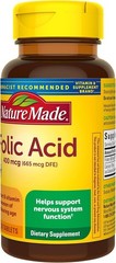 Nature Made Folic Acid 400 mcg (665 mcg Dfe) 250 Tabs