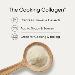Keto Friendly Gelatin Collagen Cooking Powder – Sourced from Pasture Raised Cows