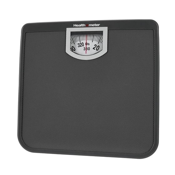 Health o meter 330 lb Compact Dial Bathroom Scale Sturdy Metal Platform