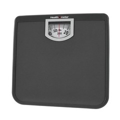 Health o meter 330 lb Compact Dial Bathroom Scale Sturdy Metal Platform