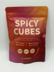 SPICY CUBES Gummy CPlusy, Intimacy Gummies Promote Balance 30 Counts