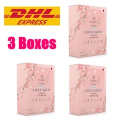 3 Boxes KUMIKO Collagen Premium Youthful Whitening Skin Vitamin Natural 150,000
