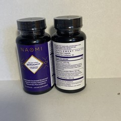 2pack. NAOMI Italian Citrus Bergamot 500mg – 30 Capsules Each- 60 total