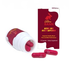 Ultra Bann Men’s Performance | 1 Cap = 2 Days | Premium 30-Day Formula 40+