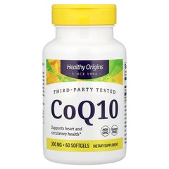 2 X Healthy Origins, CoQ10, 300 mg, 60 Softgels